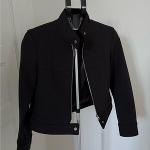 Zara Black Bomber Jacket for Women